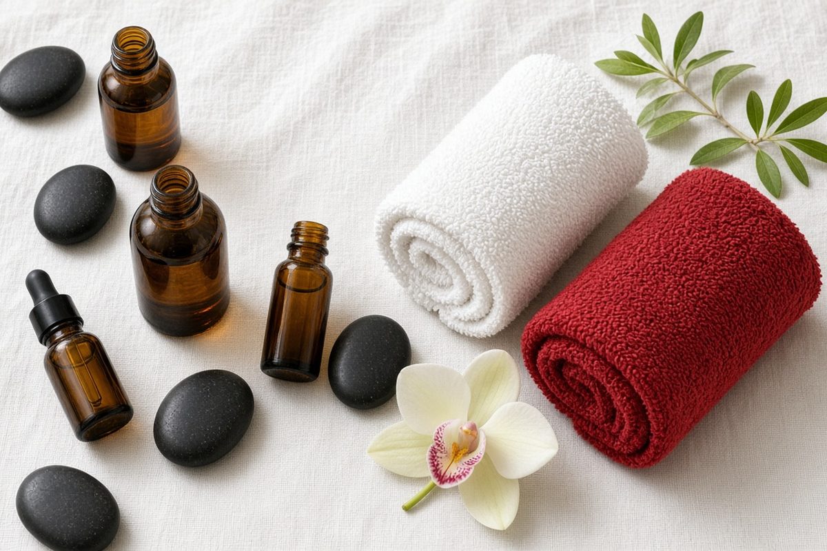 How to choose a massage in Business Bay – oils, stones and towels at Aveline Thai Spa